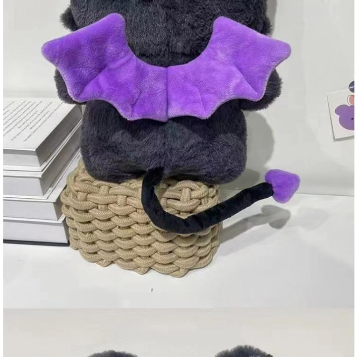 Kawaii Demon Racoon Plushie - Juneptune