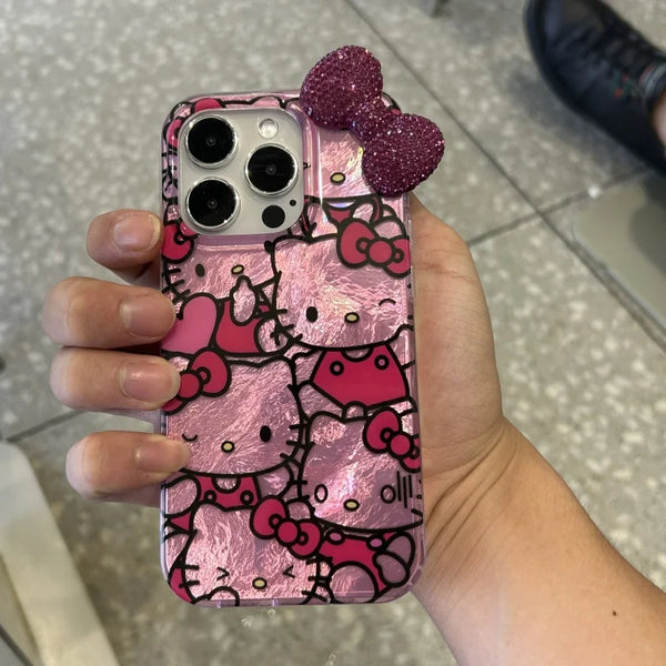 Sugarcat Pink Diamond iPhone Case
