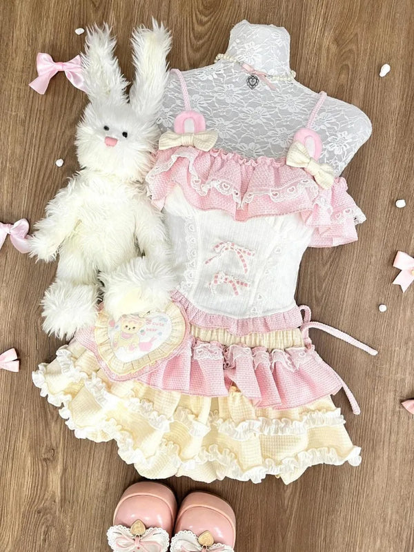 Lemon Tart Ruffle Outfit Set
