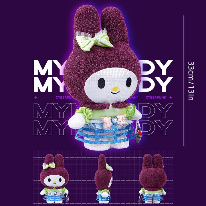 Sanrio My Melody Cyberpunk Edition Plush Toy - Juneptune