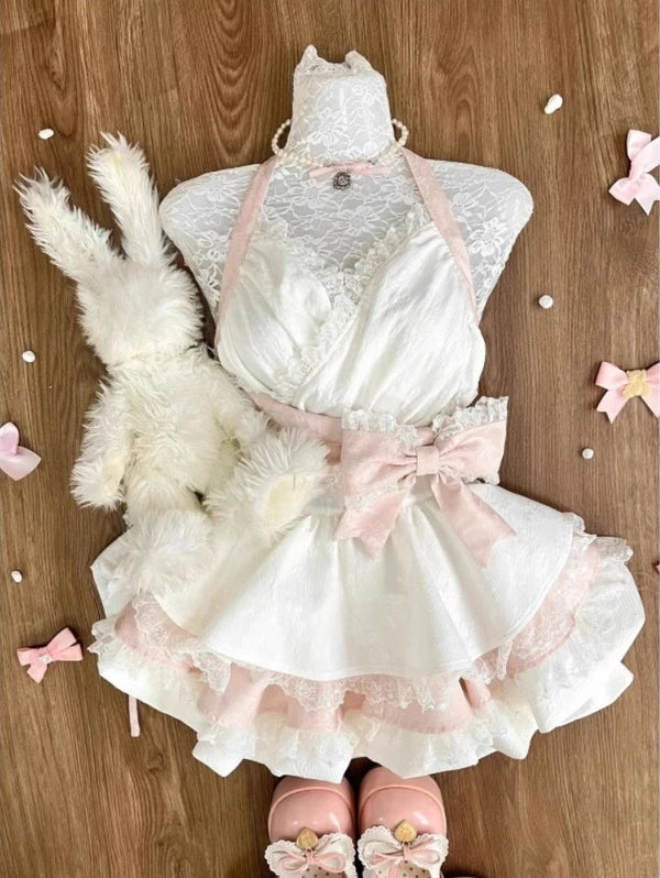Vanilla Petal Picnic Dress