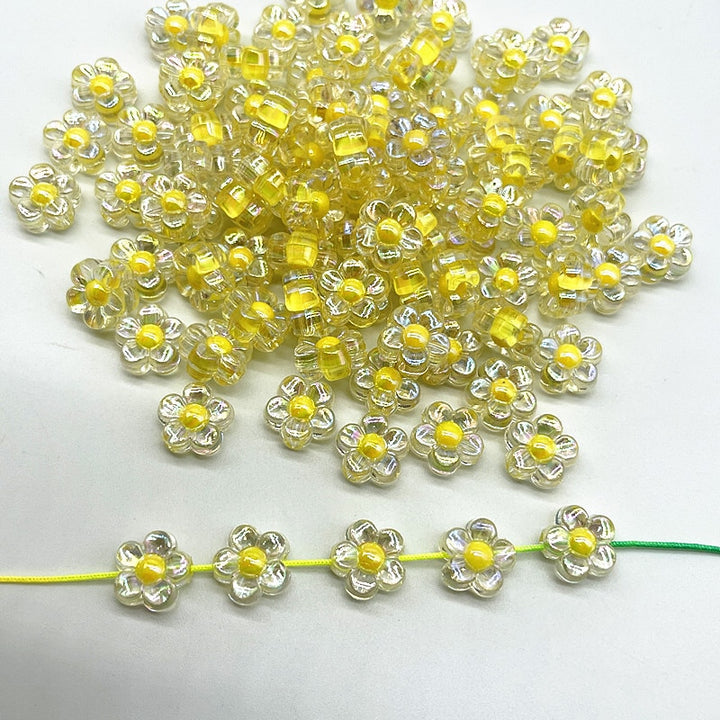 Sunflower Shaped DIY Crafting Beads - Juneptune