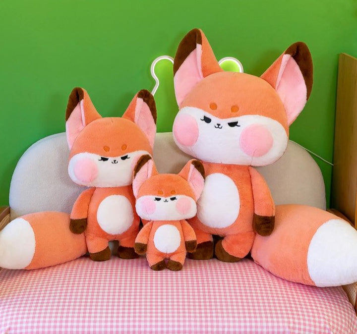 Kawaii Oversized Fox Plush Toy - Juneptune