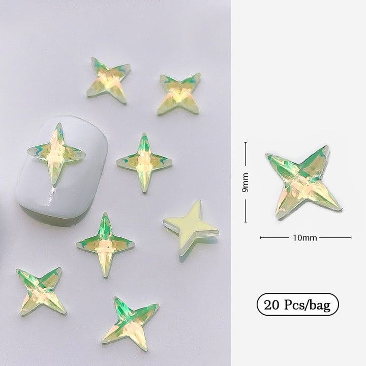 Crystal Astro DIY Nail Beads - Juneptune