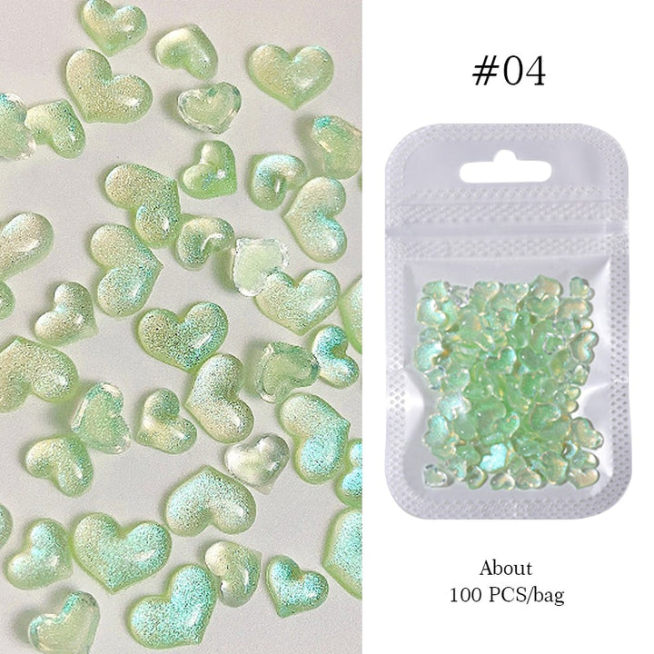 Crystal Love DIY Nail Beads - Juneptune