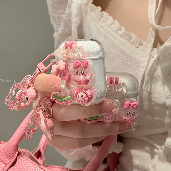 Kawaii Kirby Airpods Case