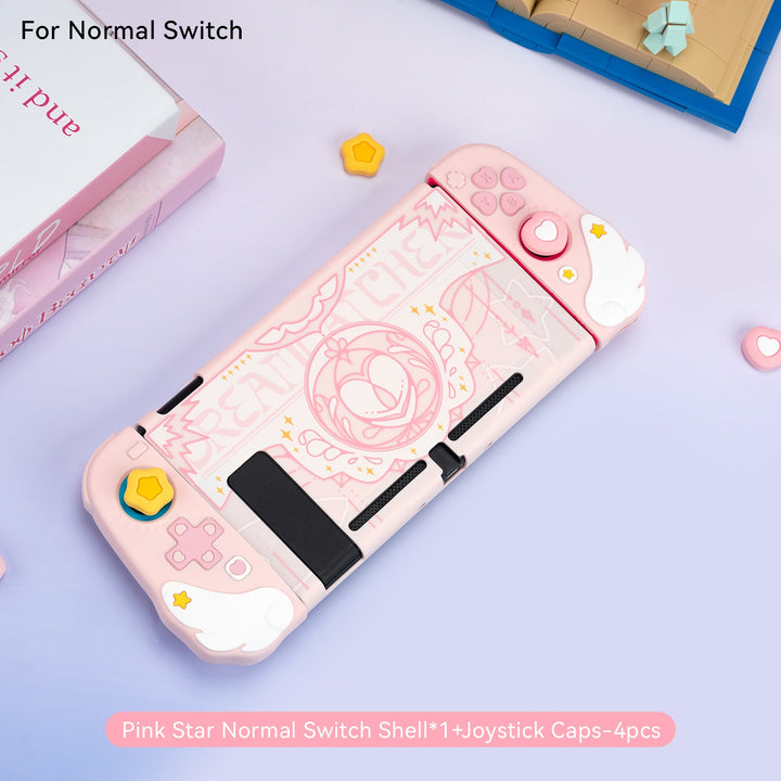 Kawaii Pink Nintendo Switch Protective Case - Juneptune