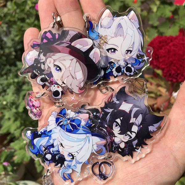 Genshin Impact Fatui Chibi Keychain