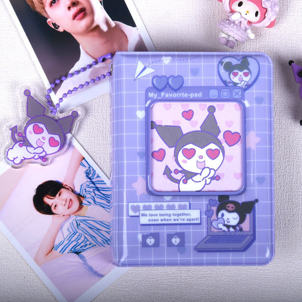 Kawaii Sanrio Album Photocard Holder With Pendant - Juneptune