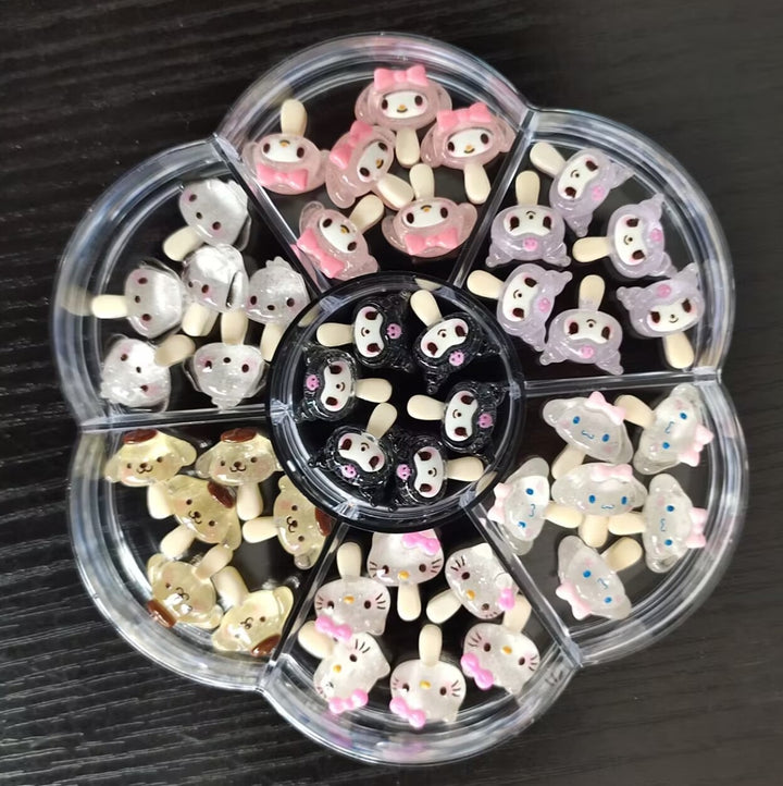 Kawaii Sanrio DIY Nail Charms - Juneptune