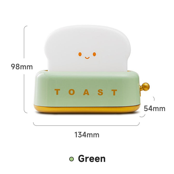 Kawaii Toast Shaped LED Night Light - Juneptune