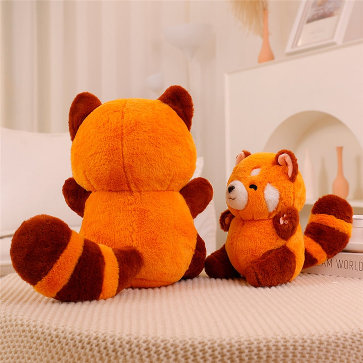 Fluffy Red Panda Plushie - Juneptune