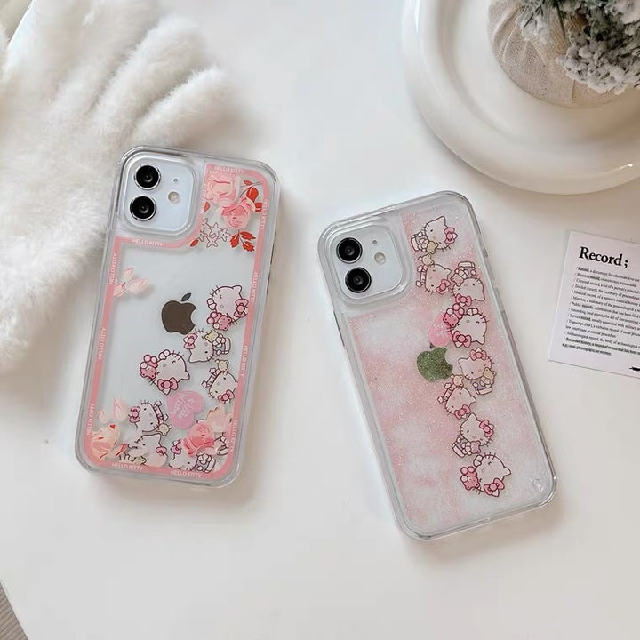 Sanrio Hello Kitty Quicksand iPhone Case - Juneptune