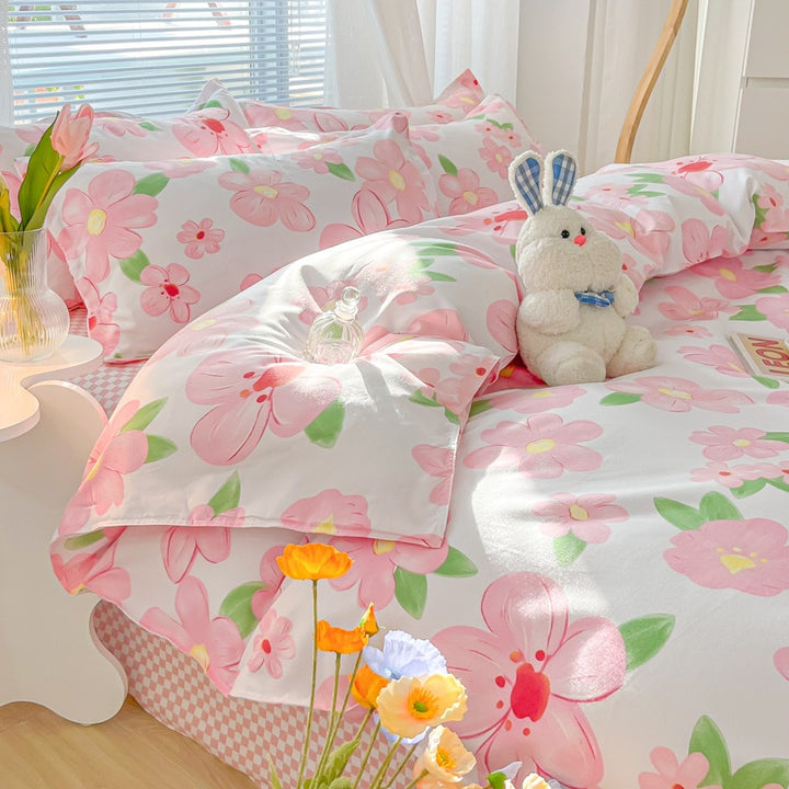 Cottagecore Floral Bedding Set - Juneptune
