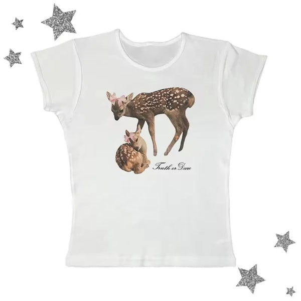 Tender Doe & Fawn Baby Tee / Cami