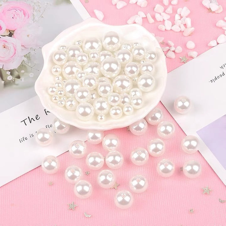 Shiny Pearl Mix DIY Crafting Beads - Juneptune