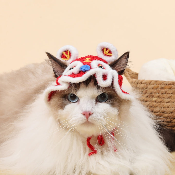 Kawaii Knitted Pet Hat - Juneptune