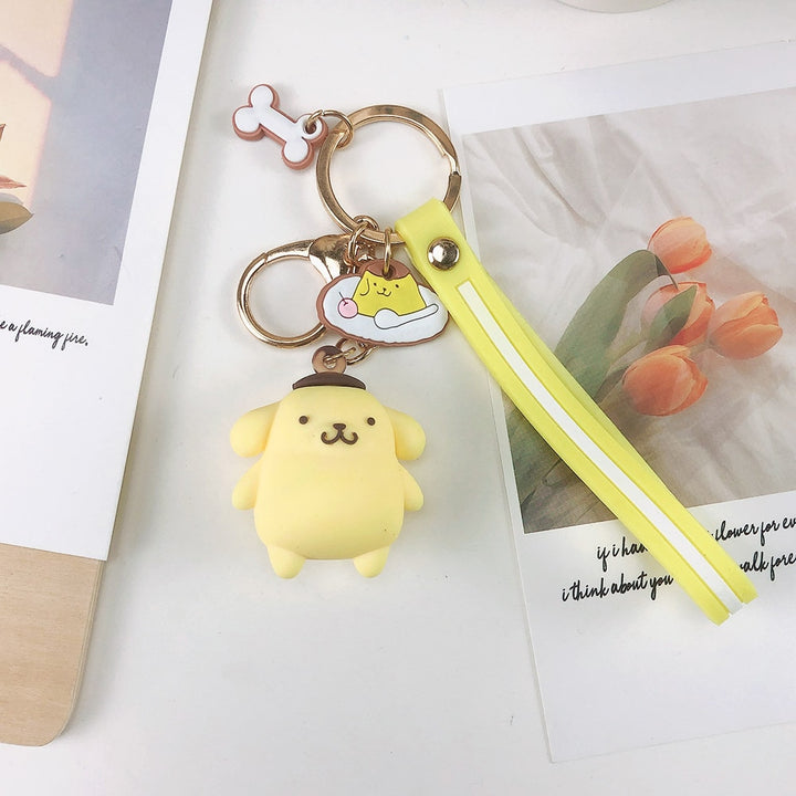 Sanrio Friends Fluffy Keychain - Juneptune