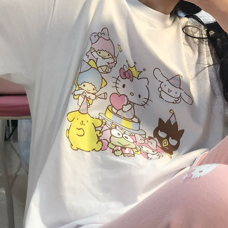 Kawaii Sanrio Friends T-Shirt – Juneptune
