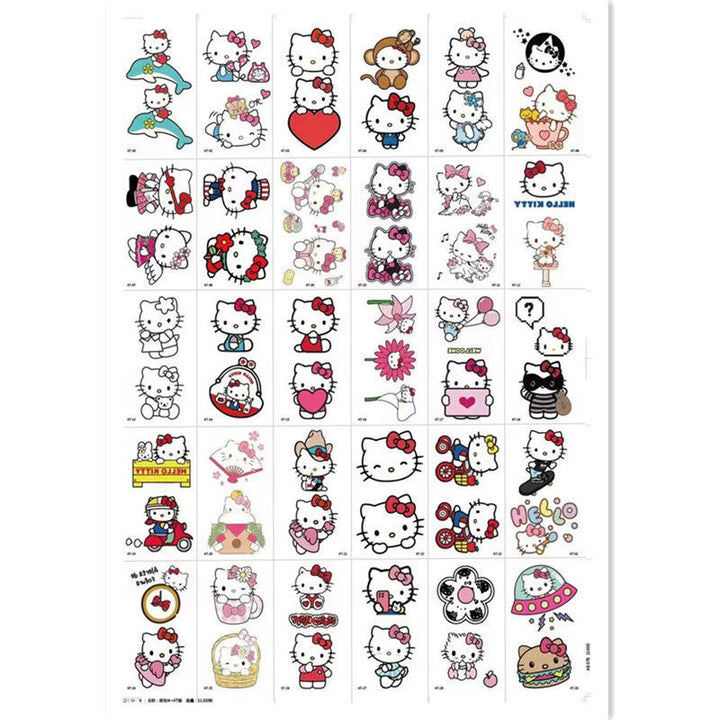 Sanrio Waterproof Temporary Tattoos - Juneptune