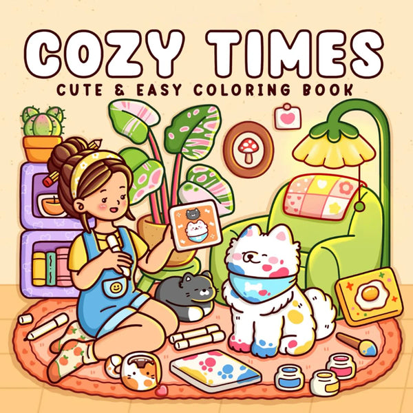 Cozy Times Coloring Book