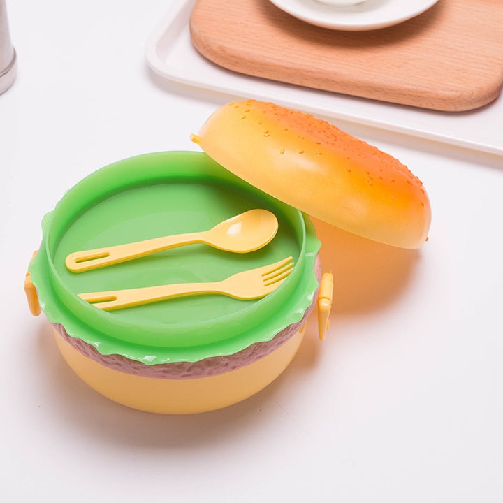 Kawaii Hamburger Lunch Box - Juneptune