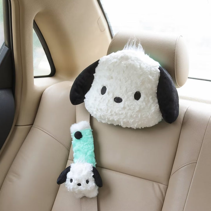 Sanrio Pochacco Safety Car Plush Cover - Juneptune