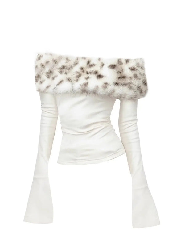 Arctic Siren Faux Fur Top