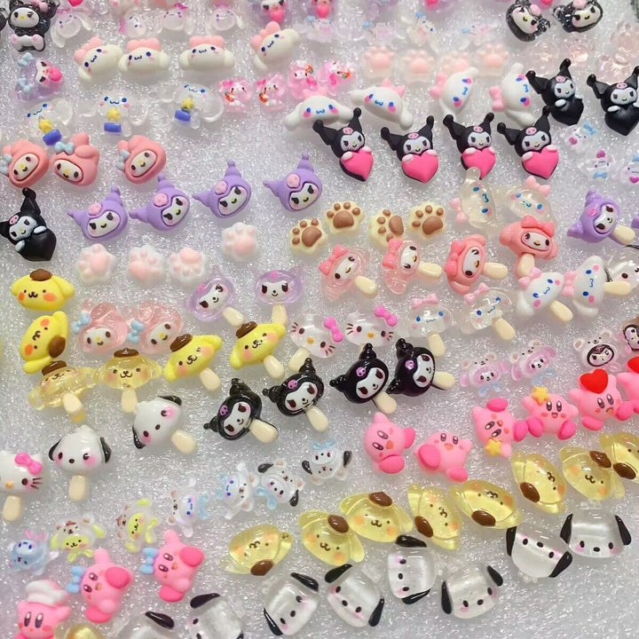 Kawaii Sanrio DIY Nail Charms - Juneptune