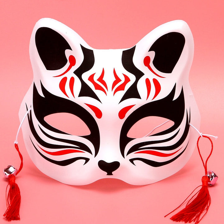 Anime Japanese Inspired Cosplay Fox Mask - Juneptune