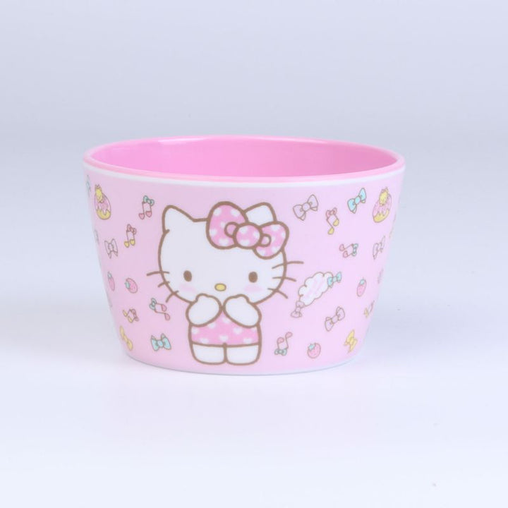 Kawaii Sanrio Pink Hello Kitty Tableware Set - Juneptune