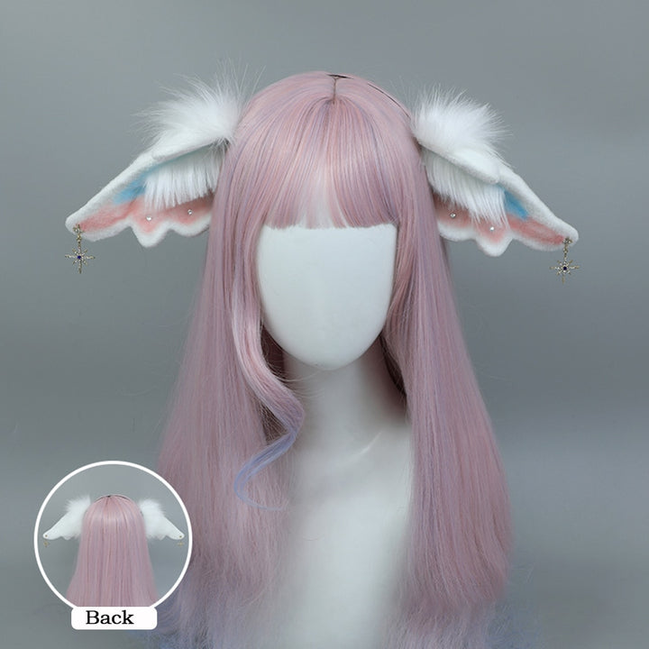 Kawaii Fairycore Inspired Fur Cosplay Ears - Juneptune