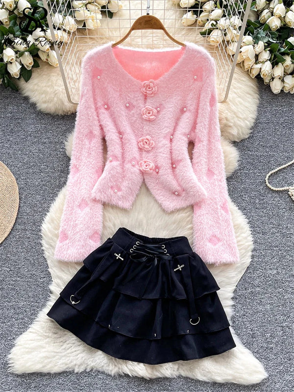 Aurora Blossom 2-Piece Outfit Set