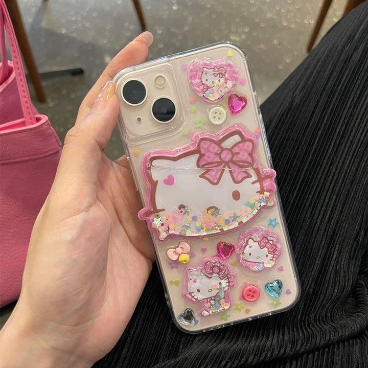 Sanrio Hello Kitty Quicksand iPhone Case - Juneptune