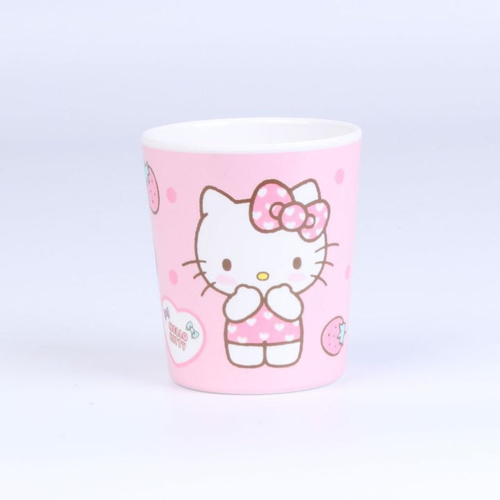 Kawaii Sanrio Pink Hello Kitty Tableware Set - Juneptune