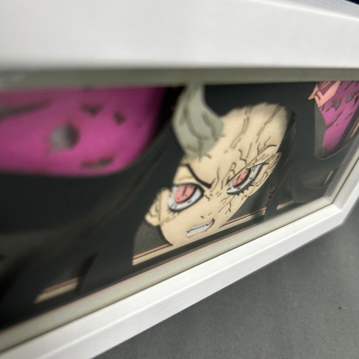 Kimetsu No Yaiba Nezuko Anime 3D DIY Light Box Lamp - Juneptune