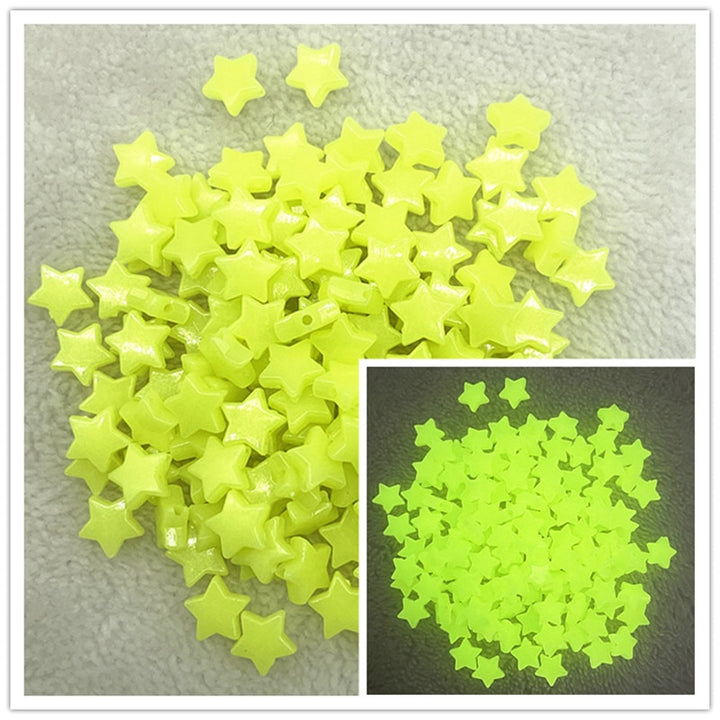 Luminous Star Shaped DIY Crafting Beads - Juneptune