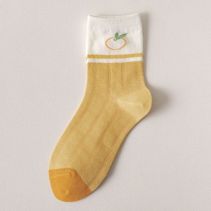 Kawaii Fruit Cotton Socks - Juneptune