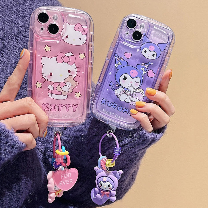 Sanrio Honor Phone Case With Keychain - Juneptune
