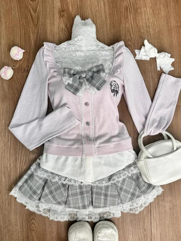 Ruffled Pastel Lolita Outfit Set