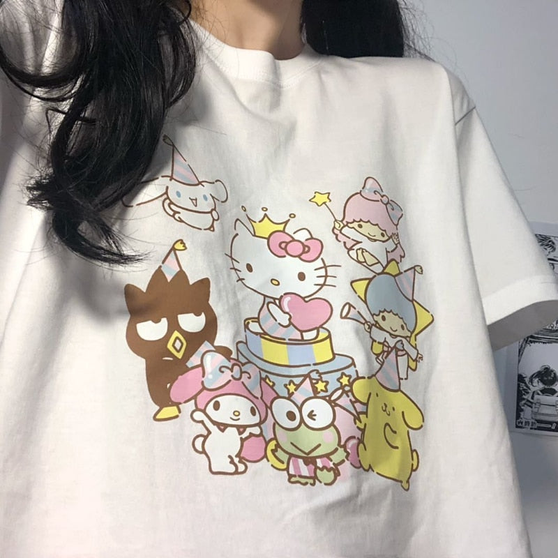 Kawaii Sanrio Friends T-Shirt – Juneptune