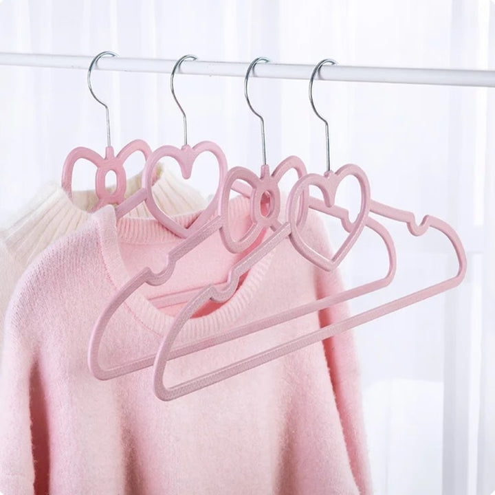 Kawaii Heart Clothes Hangers - Juneptune