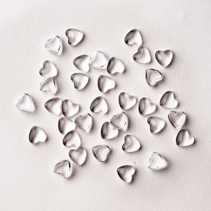 Kawaii Heart DIY Nail Beads - Juneptune