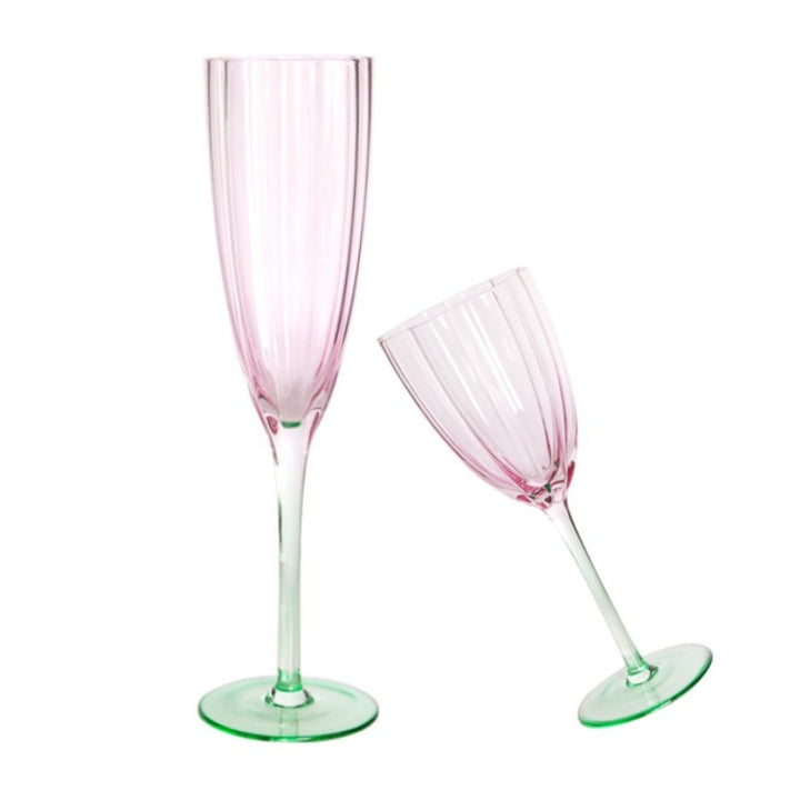 Aesthetic Flower Wine Glass - Juneptune