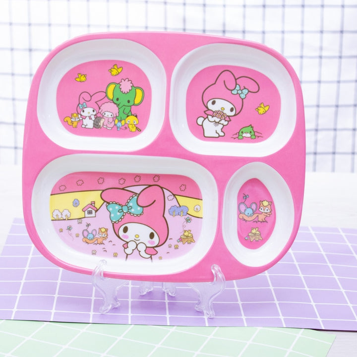 Sanrio Kawaii My Melody and Hello Kitty Tray - Juneptune