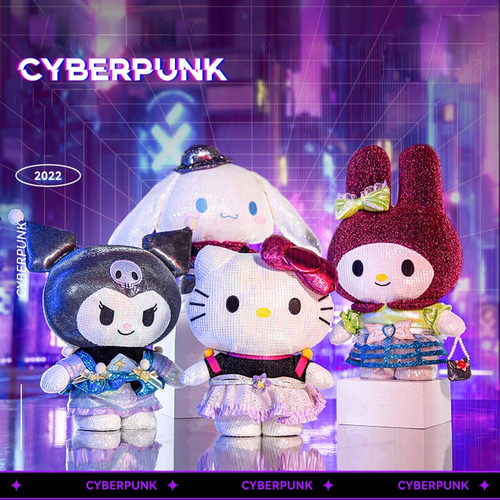 Sanrio Cinnamoroll Cyberpunk Edition Plush Toy - Juneptune