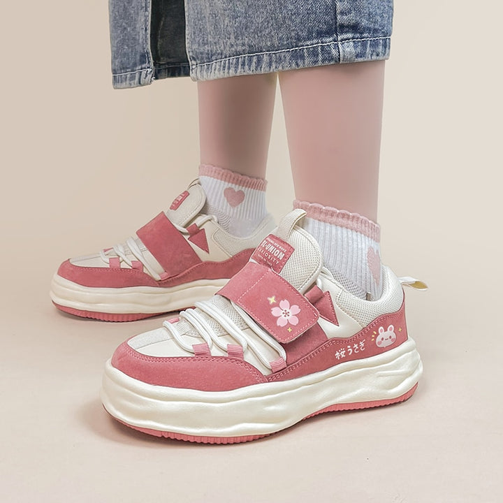 Sakura Bunny Chunky Sneakers - Juneptune