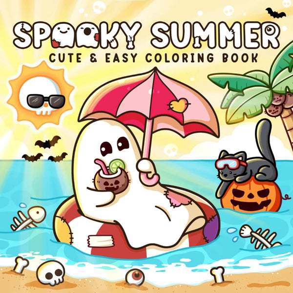 Spooky Summer Coloring Book