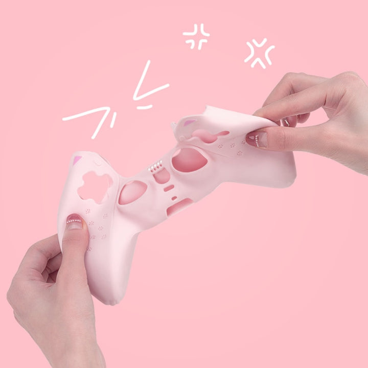 Kawaii Kitty Silicone PS5 Controller Cover - Juneptune