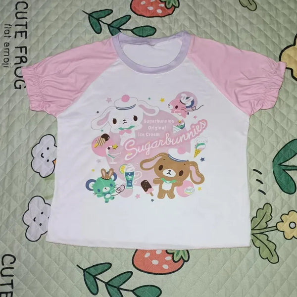 Sugarbunnies Ice Cream Party Shirt